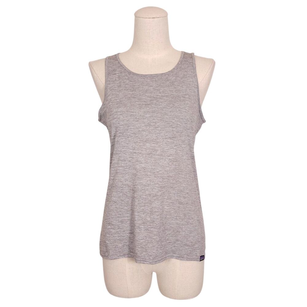 Patagonia Capilene Cool Daily Tank Top Heathered Gray Sz Extra Small